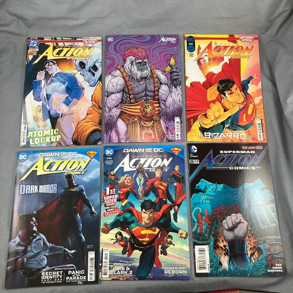 Superman Action DC Comic Book Lot 13 Asst Issues #1+ New 52 2013 & #1051 2023 - Picture 3 of 3